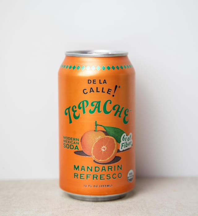 De La Calle! Tepache - Mandarin Refresco 12oz.